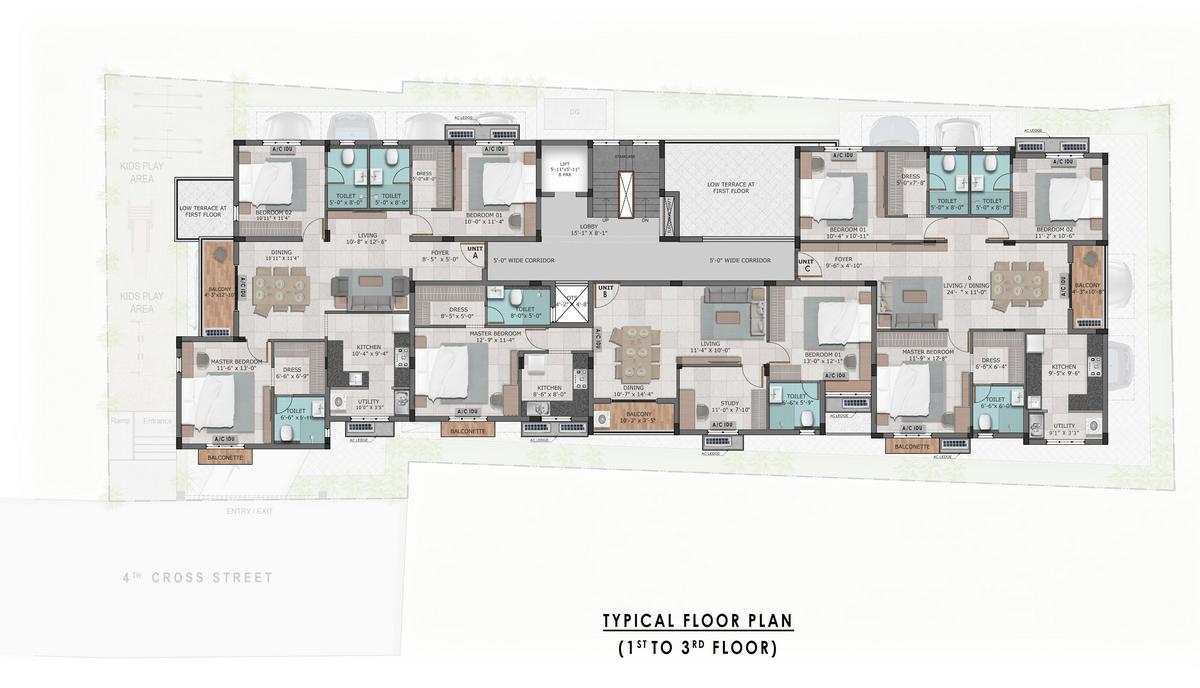 VILASA Project - Typical Floor Plan